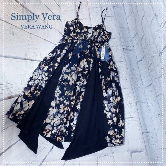 SIMPLY Vera VERA WANG FL Rain A Dress - Picture 1 of 6